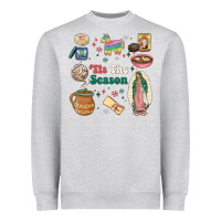 Heather Grey tis the season Heavyweight Sweatshirt - MaliasSmallBusiness