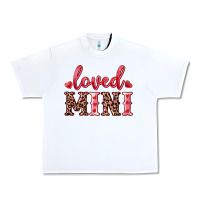White loved mini Urban Heavy Tee - RanaPortraitStore