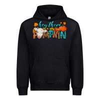Black Western Hey There Pumpkin Urban Hoodie - LillyAllenDesigns