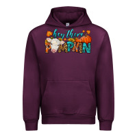 Mauve Wine Western Hey There Pumpkin Urban Hoodie - LillyAllenDesigns