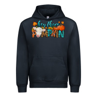 Navy Western Hey There Pumpkin Urban Hoodie - LillyAllenDesigns