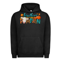 Pigment Black Western Hey There Pumpkin Urban Hoodie - LillyAllenDesigns