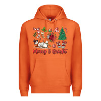 Carrot merry bright Premium Hoodie - MaliasSmallBusiness