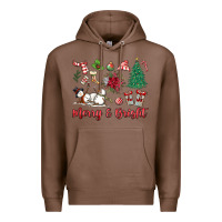 Chestnut merry bright Premium Hoodie - MaliasSmallBusiness