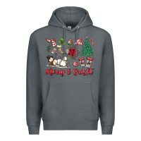 Rock merry bright Premium Hoodie - MaliasSmallBusiness