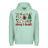 Seafoam merry bright Premium Hoodie - MaliasSmallBusiness