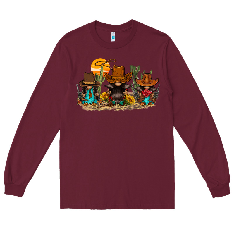 Western Gnomies Long Sleeve Tee by FaDigitalArtStudio | Teevron