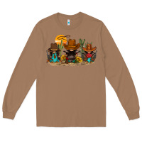 Toasted Coconut western gnomies Long Sleeve Tee - FaDigitalArtStudio