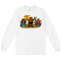 White western gnomies Long Sleeve Tee - FaDigitalArtStudio