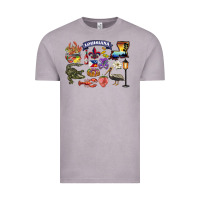 Vintage Zinc preview louisiana state Vintage Tee - BarkalooDesign