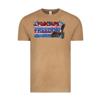 Vintage Camel long live freedom Vintage Tee - Zillion Design Studio