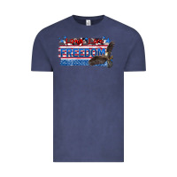 Vintage Denim long live freedom Vintage Tee - Zillion Design Studio