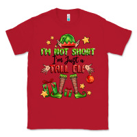 Red im not  im just a tall elf Classic Tee - FaDigitalArtStudio