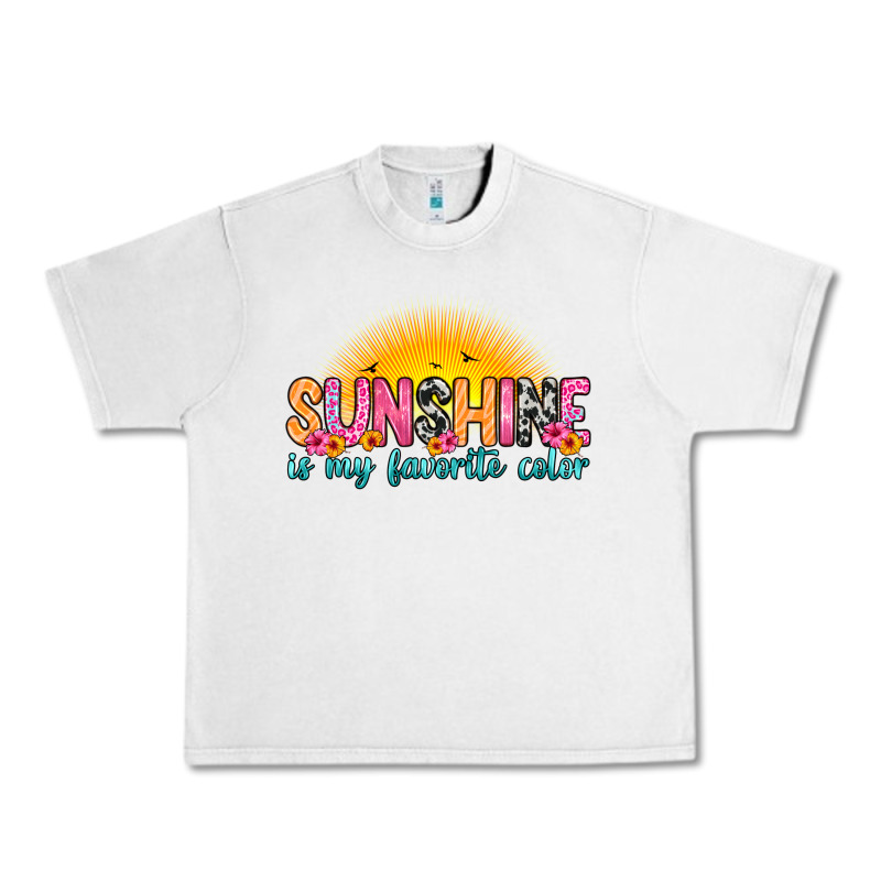 Sunshine Is My Favorite Color Urban Heavy Tee by Zillion Design Studio | Teevron