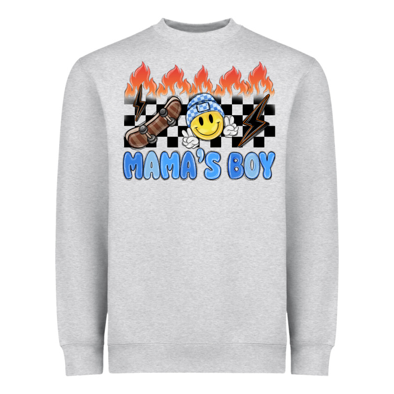 Mama's Boy Heavyweight Sweatshirt by MaliasSmallBusiness | Teevron
