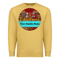 Antique Gold (preview)custom christmas ornament Premium Sweatshirt - Jasminsmagicworld