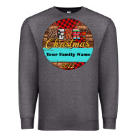 Charcoal Heather (preview)custom christmas ornament Premium Sweatshirt - Jasminsmagicworld