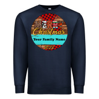 Navy (preview)custom christmas ornament Premium Sweatshirt - Jasminsmagicworld