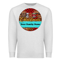 Oatmeal Heather (preview)custom christmas ornament Premium Sweatshirt - Jasminsmagicworld