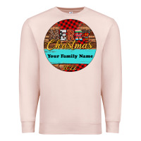 Pale Pink (preview)custom christmas ornament Premium Sweatshirt - Jasminsmagicworld
