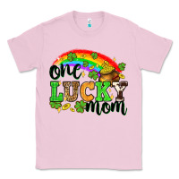Bubblegum Pink One lucky mom St. Patricks Day Classic Tee - Neo Western
