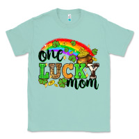 Seafoam One lucky mom St. Patricks Day Classic Tee - Neo Western