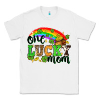 White One lucky mom St. Patricks Day Classic Tee - Neo Western