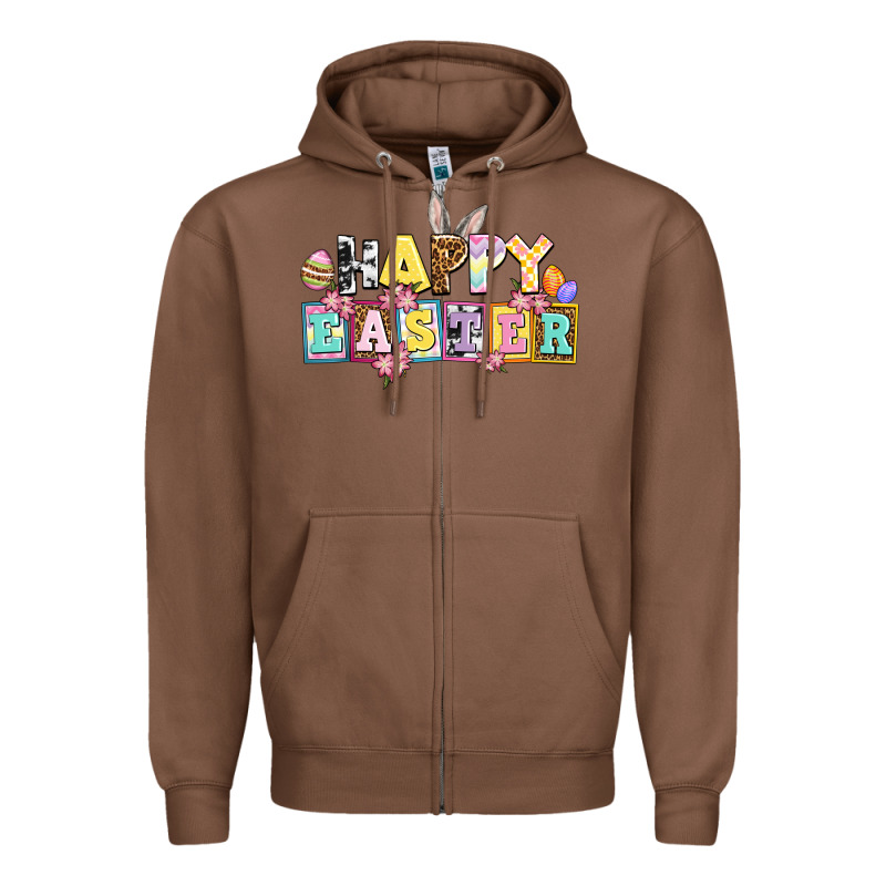 Happy Easter Zipper Hoodie by AdoDesignShop | Teevron