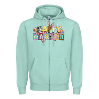 Seafoam happy easter Zipper Hoodie - AdoDesignShop