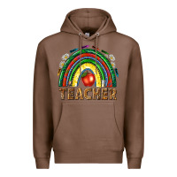 Chestnut rainbow teacher Premium Hoodie - NancyCooperArtShop