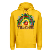 Lemon rainbow teacher Premium Hoodie - NancyCooperArtShop