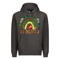 Smoke rainbow teacher Premium Hoodie - NancyCooperArtShop