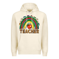 Tofu rainbow teacher Premium Hoodie - NancyCooperArtShop