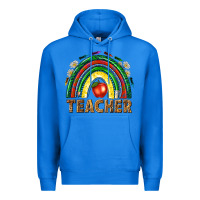 True Royal rainbow teacher Premium Hoodie - NancyCooperArtShop