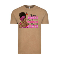 Vintage Coffee afro woman bun and religion faith prayer Vintage Tee - texasbilliewilder