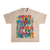 French Oak stay trippy little hippie Urban Heavy Tee - Zillion Design Studio