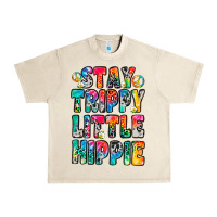 Sandshell stay trippy little hippie Urban Heavy Tee - Zillion Design Studio