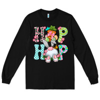 Black Hip hop Happy Easter Long Sleeve Tee - Neo Western