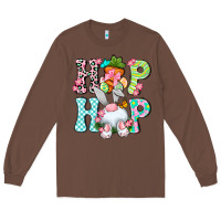 Chestnut Hip hop Happy Easter Long Sleeve Tee - Neo Western