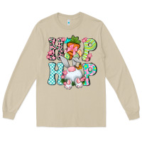 Mushroom Hip hop Happy Easter Long Sleeve Tee - Neo Western