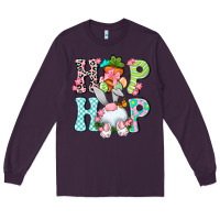 Plum Hip hop Happy Easter Long Sleeve Tee - Neo Western