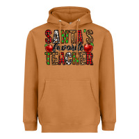 Meerkat santa's favorite teacher Heavyweight Hoodie - Jasminsmagicworld