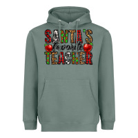 Sage santa's favorite teacher Heavyweight Hoodie - Jasminsmagicworld