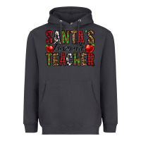 Smoke santa's favorite teacher Heavyweight Hoodie - Jasminsmagicworld