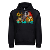 Black It's Fall Y'all Urban Hoodie - LillyAllenDesigns