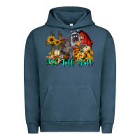 Pigment Midnight Navy It's Fall Y'all Urban Hoodie - LillyAllenDesigns