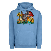 Pigment Pebble Blue It's Fall Y'all Urban Hoodie - LillyAllenDesigns
