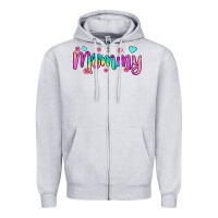Heather Grey mommy Zipper Hoodie - JahusDesignShop