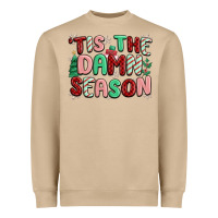 Mushroom 'tis the damn season Heavyweight Sweatshirt - MaliasSmallBusiness