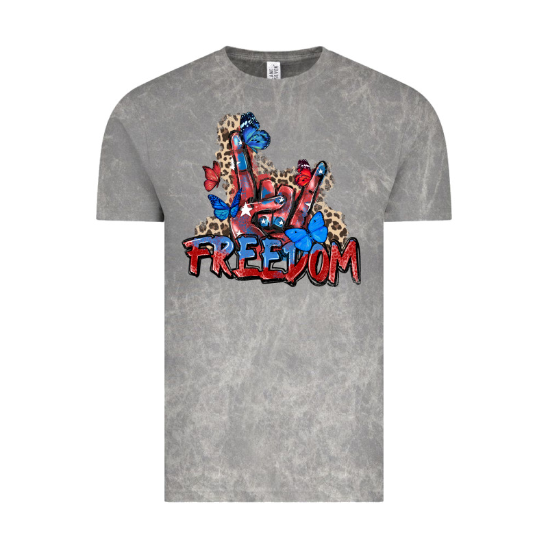 Freedom Rock Hand Vintage Tee by Zillion Design Studio | Teevron